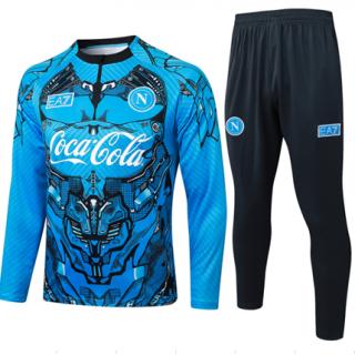 Chándal Napoli 2025/26- Bule (Media cremallera)